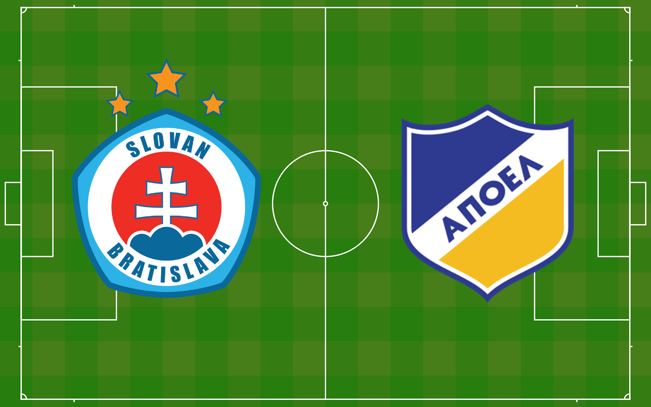 Slovan - Apoel kurz, analýza + tip na zápas a live stream zadarmo